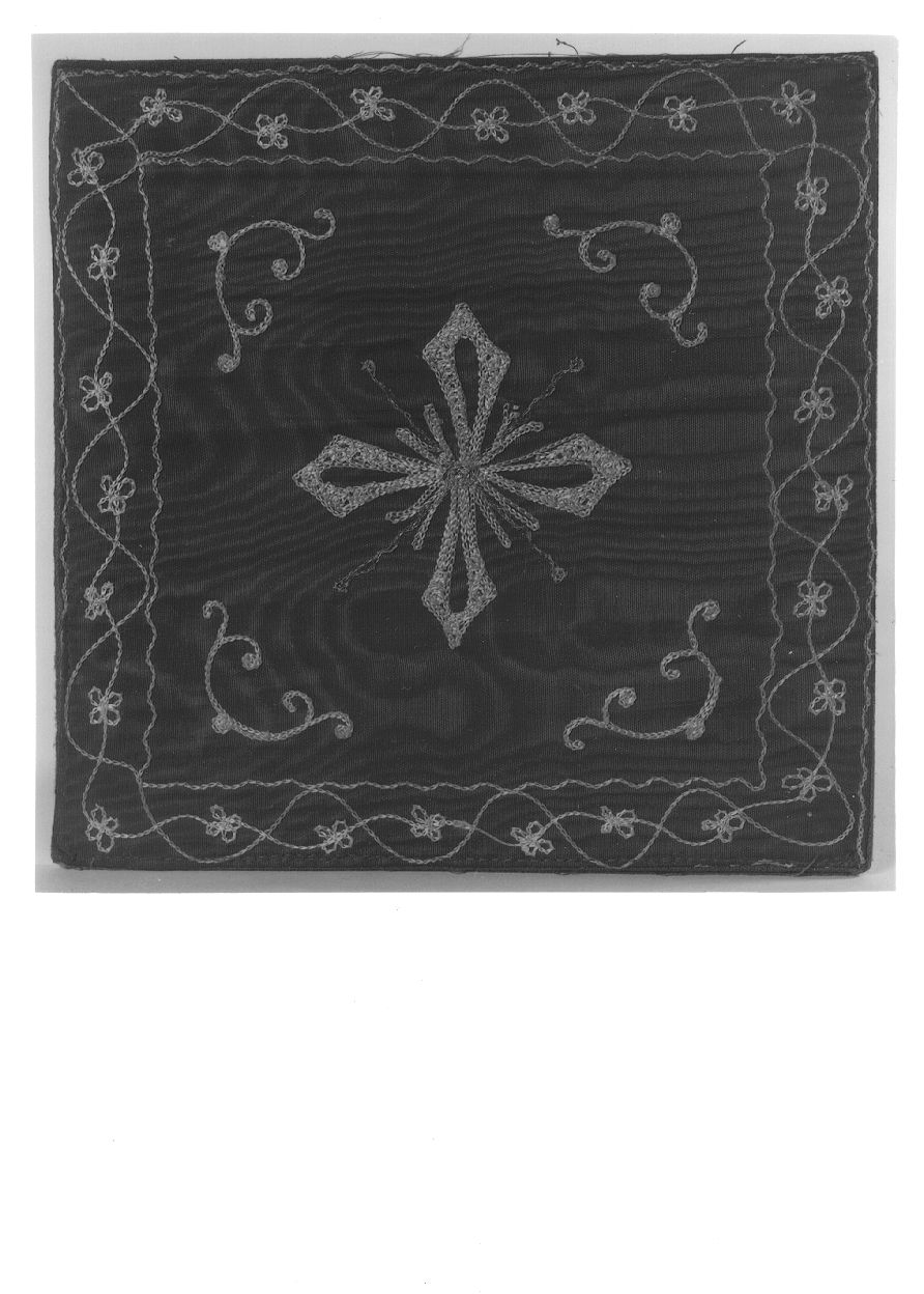 borsa del corporale, opera isolata - manifattura piemontese (seconda metà sec. XIX)