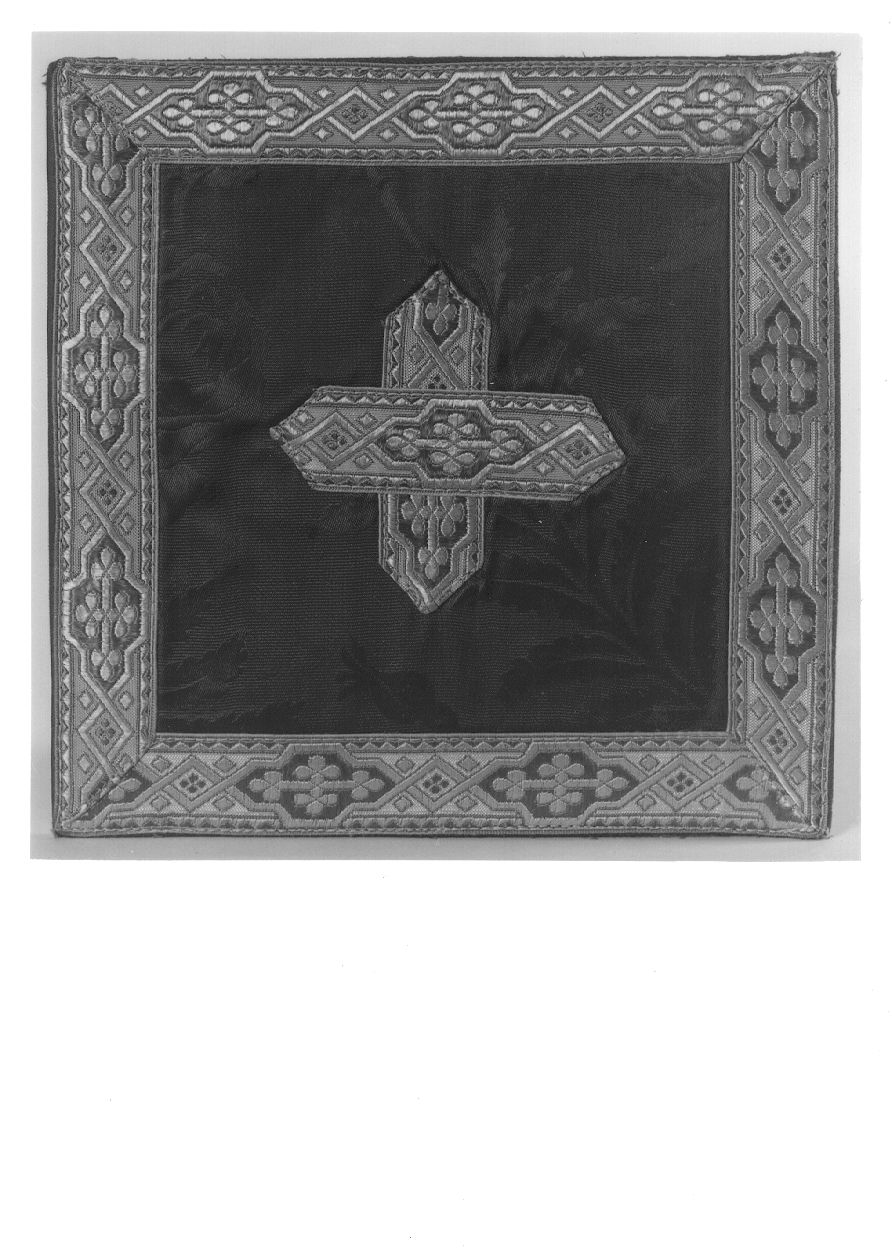 borsa del corporale, opera isolata - manifattura piemontese (prima metà sec. XX)