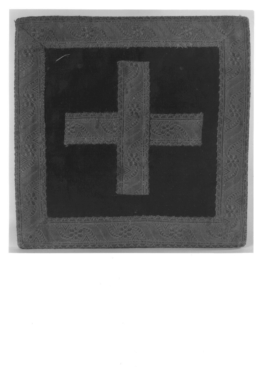 borsa del corporale, opera isolata - manifattura piemontese (seconda metà sec. XIX)