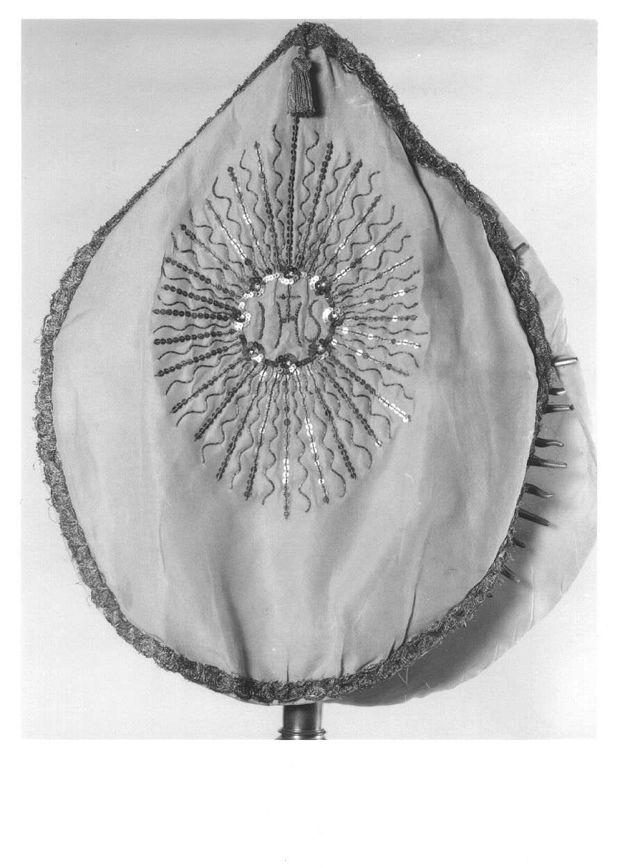 copriostensorio, opera isolata - manifattura piemontese (fine/ inizio secc. XIX/ XX)