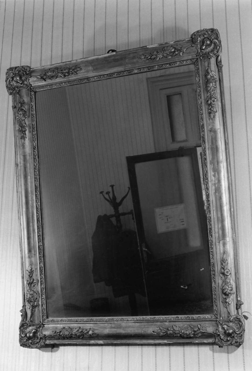 specchiera, opera isolata - ambito piemontese (fine sec. XIX)