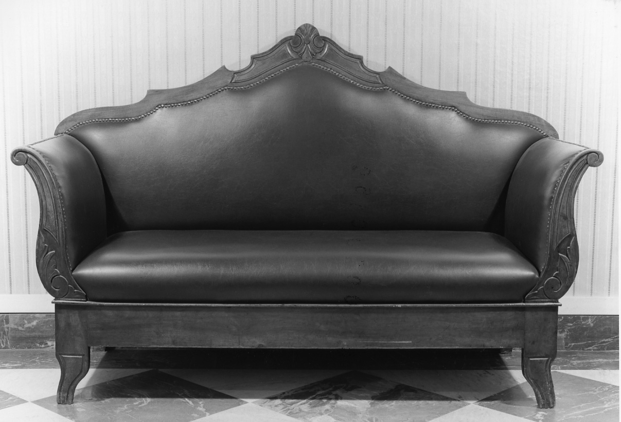divano, opera isolata - ambito piemontese (fine/ inizio secc. XIX/ XX)