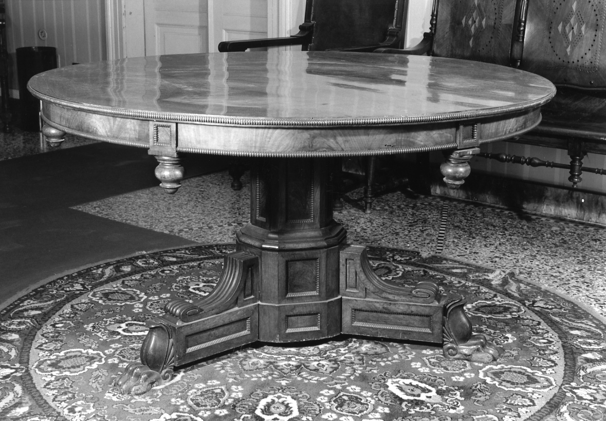 tavolo, opera isolata - ambito piemontese (fine sec. XIX)