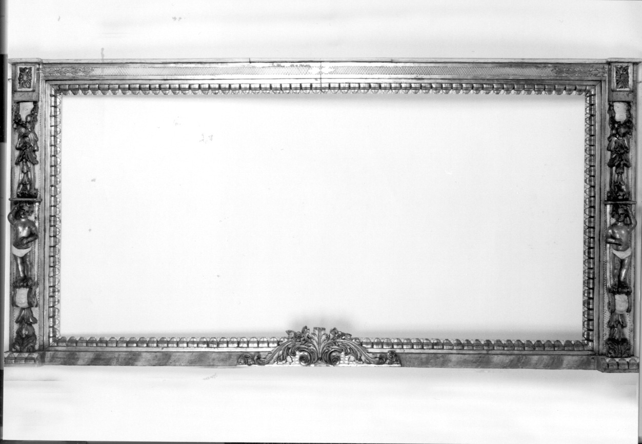 cornice per paliotto, opera isolata - ambito lombardo-piemontese (secondo quarto sec. XIX)