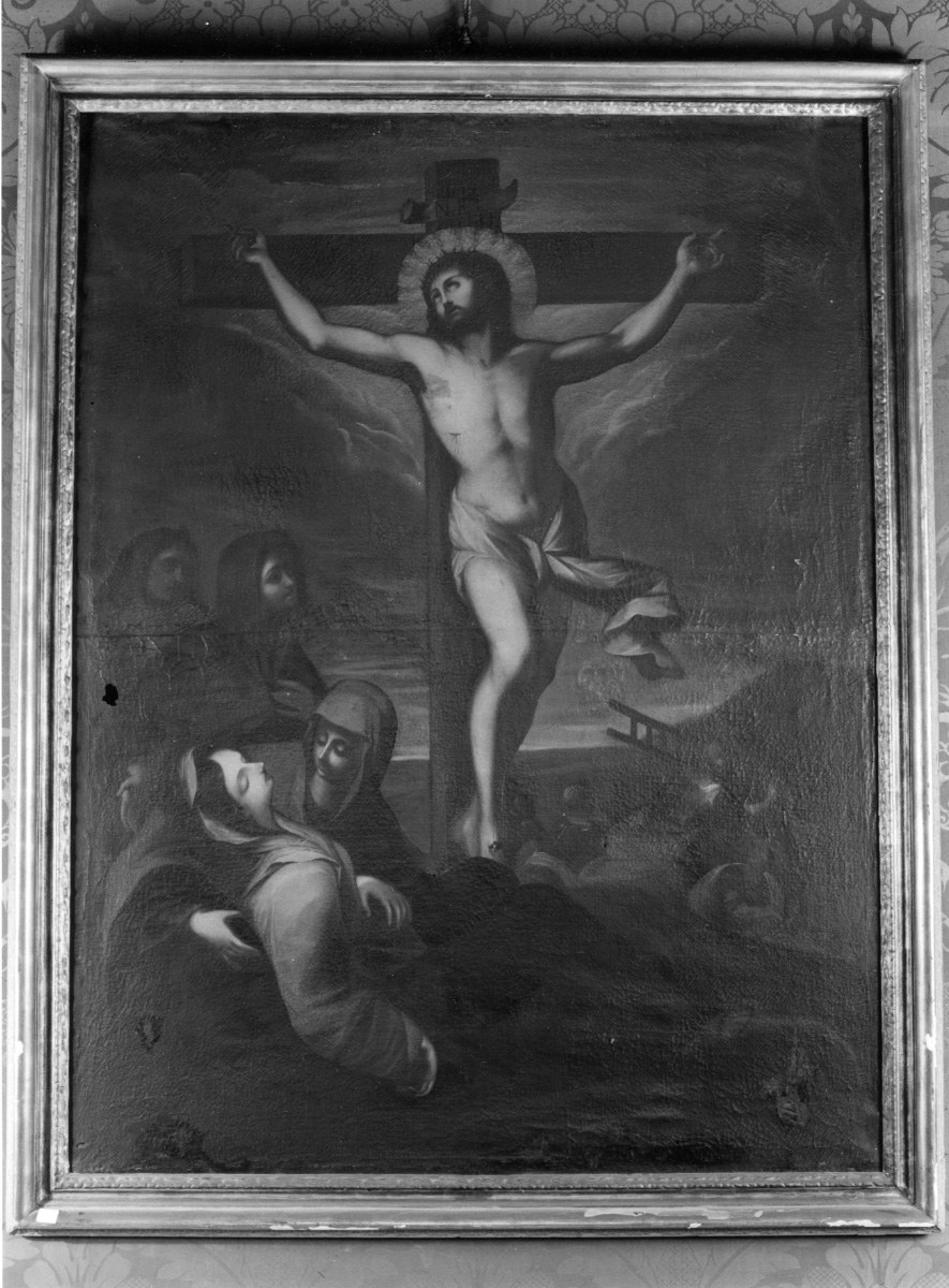 crocifissione di Cristo (dipinto, opera isolata) - ambito piemontese (prima metà sec. XIX)