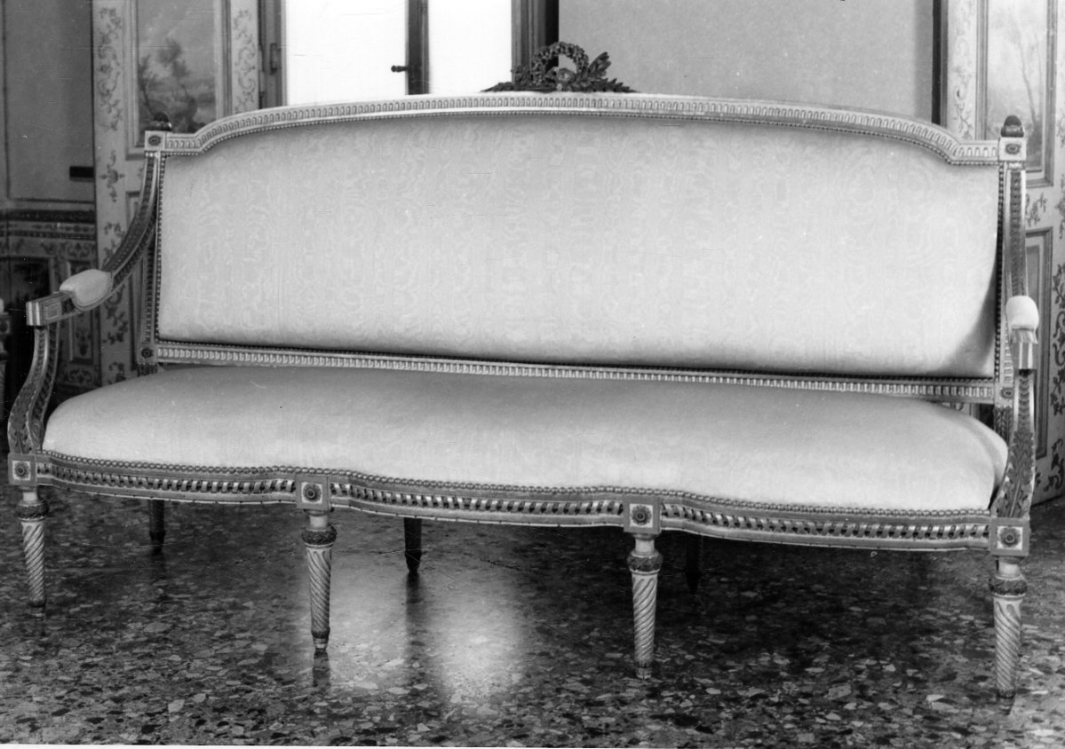 divano, coppia di Bonzanigo Giuseppe Maria (ultimo quarto sec. XVIII)