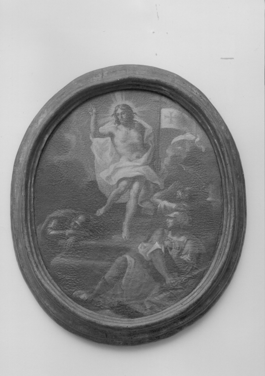CRISTO RISORTO (dipinto, opera isolata) - ambito piemontese (prima metà sec. XVIII)