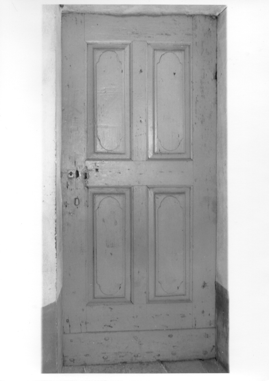 porta, opera isolata - bottega piemontese (prima metà sec. XIX)