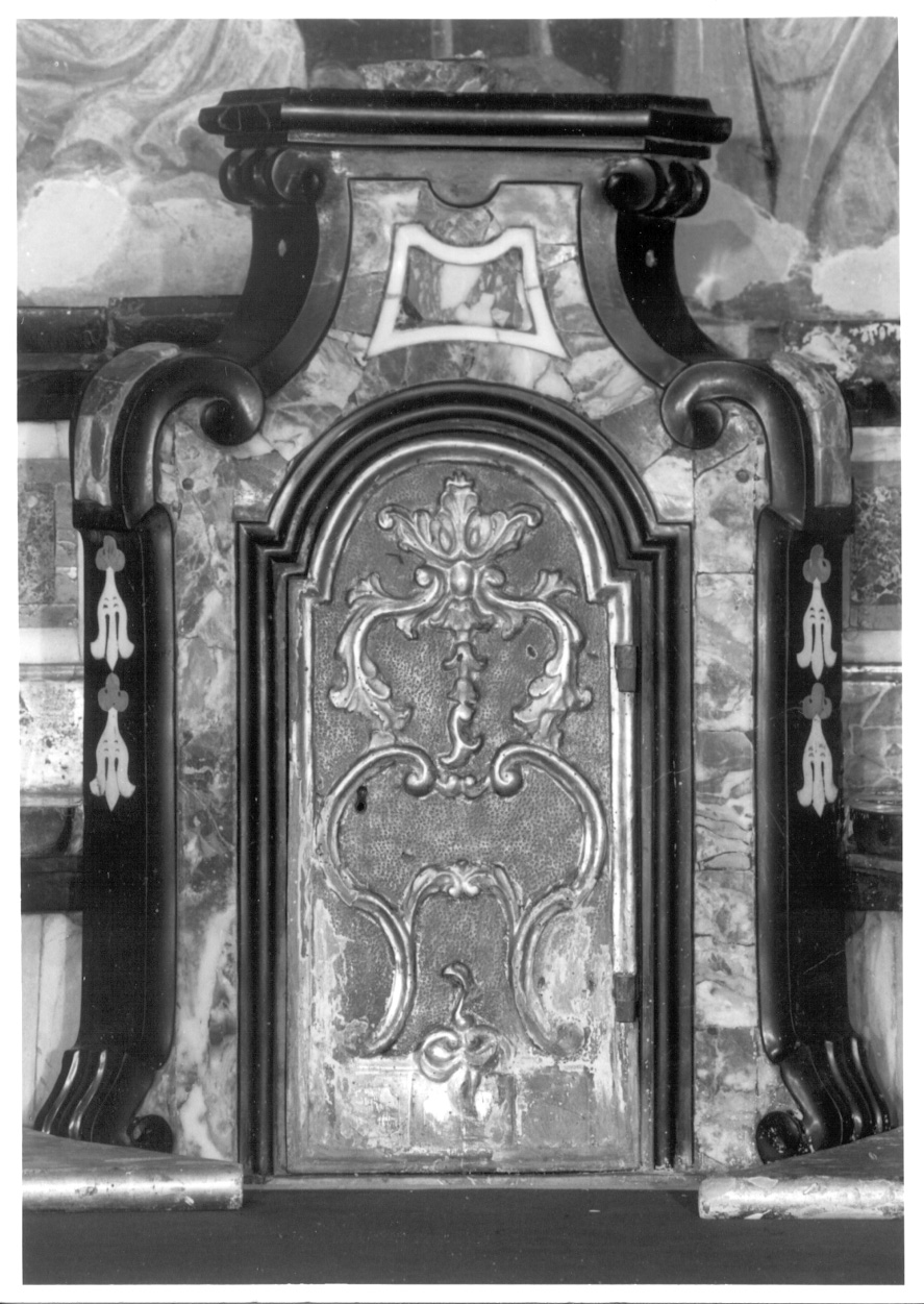 sportello di tabernacolo, elemento d'insieme - bottega lombarda (metà sec. XVIII)