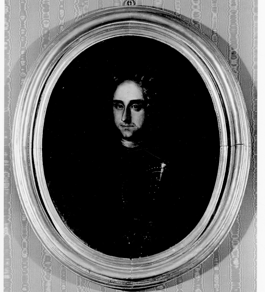 ritratto d'uomo (dipinto, opera isolata) - ambito piemontese (fine/ inizio secc. XVII/ XVIII)