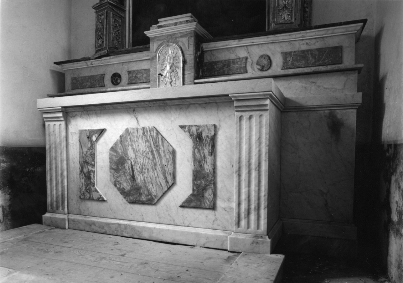 altare, opera isolata - bottega piemontese (prima metà sec. XX)