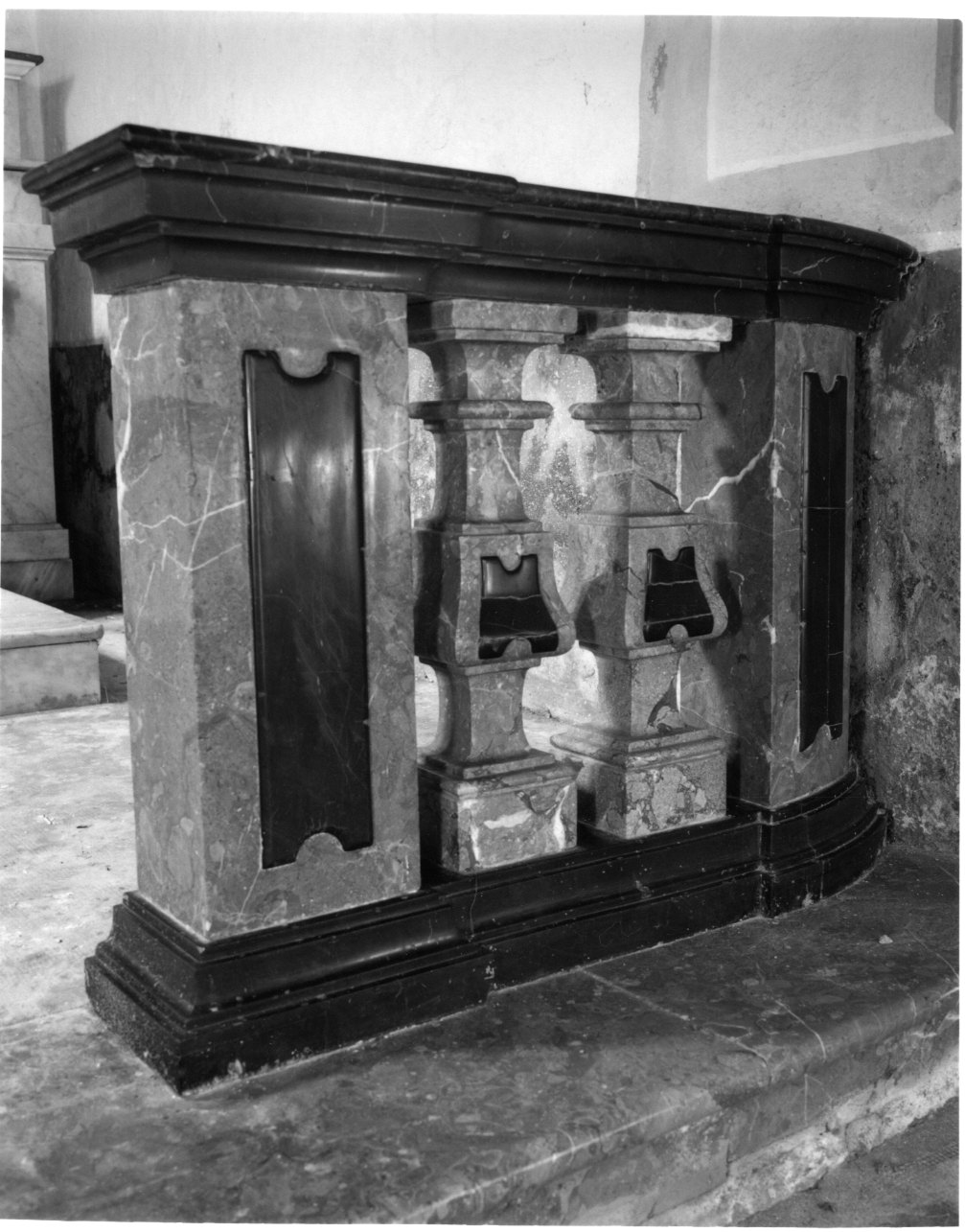 balaustrata, opera isolata - bottega lombarda (metà sec. XVIII)