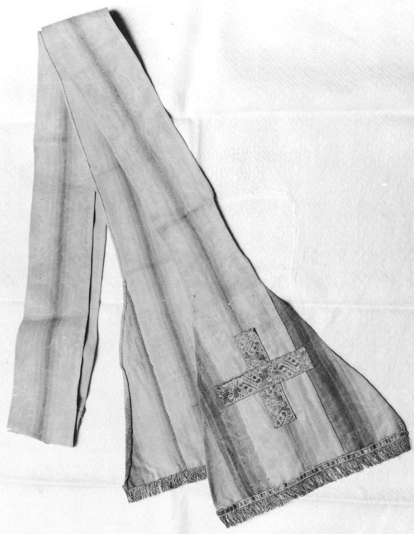 stola, opera isolata - manifattura italiana (fine sec. XVIII)