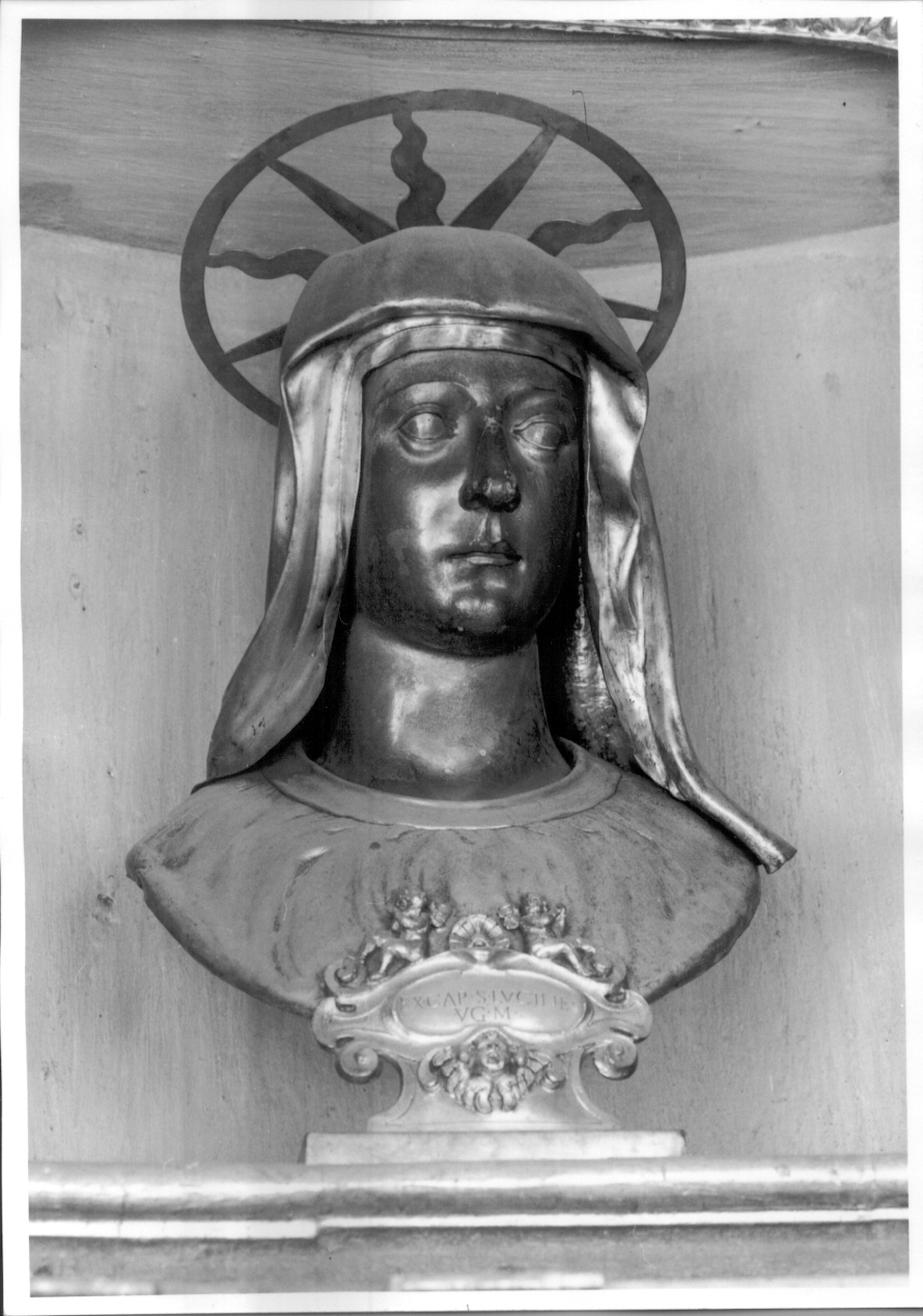 Santa Lucina (reliquiario - a busto, opera isolata) di Gentili Antonio (attribuito), Della Porta Guglielmo (attribuito) (seconda metà sec. XVI)