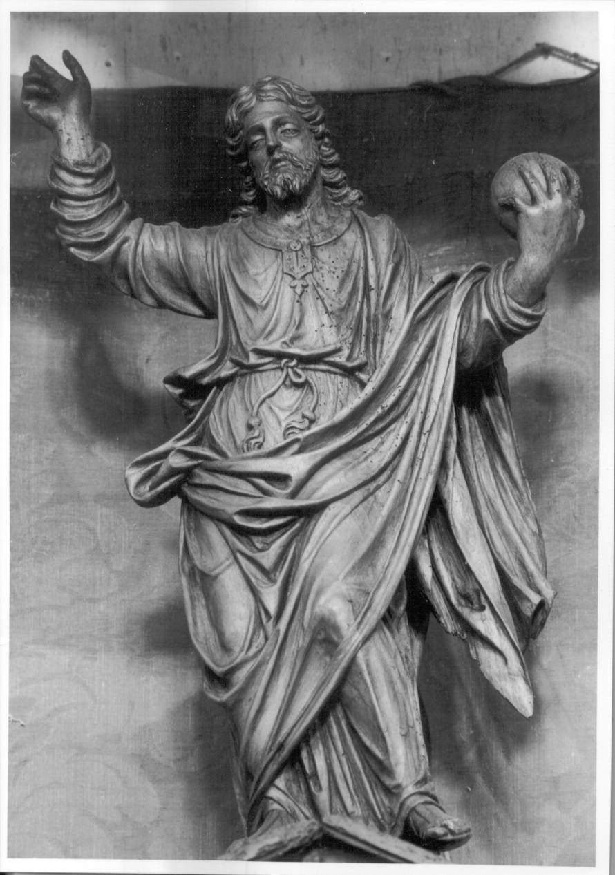 Cristo Salvatore (statua) di Marini Angelo detto Siciliano (terzo quarto sec. XVI)
