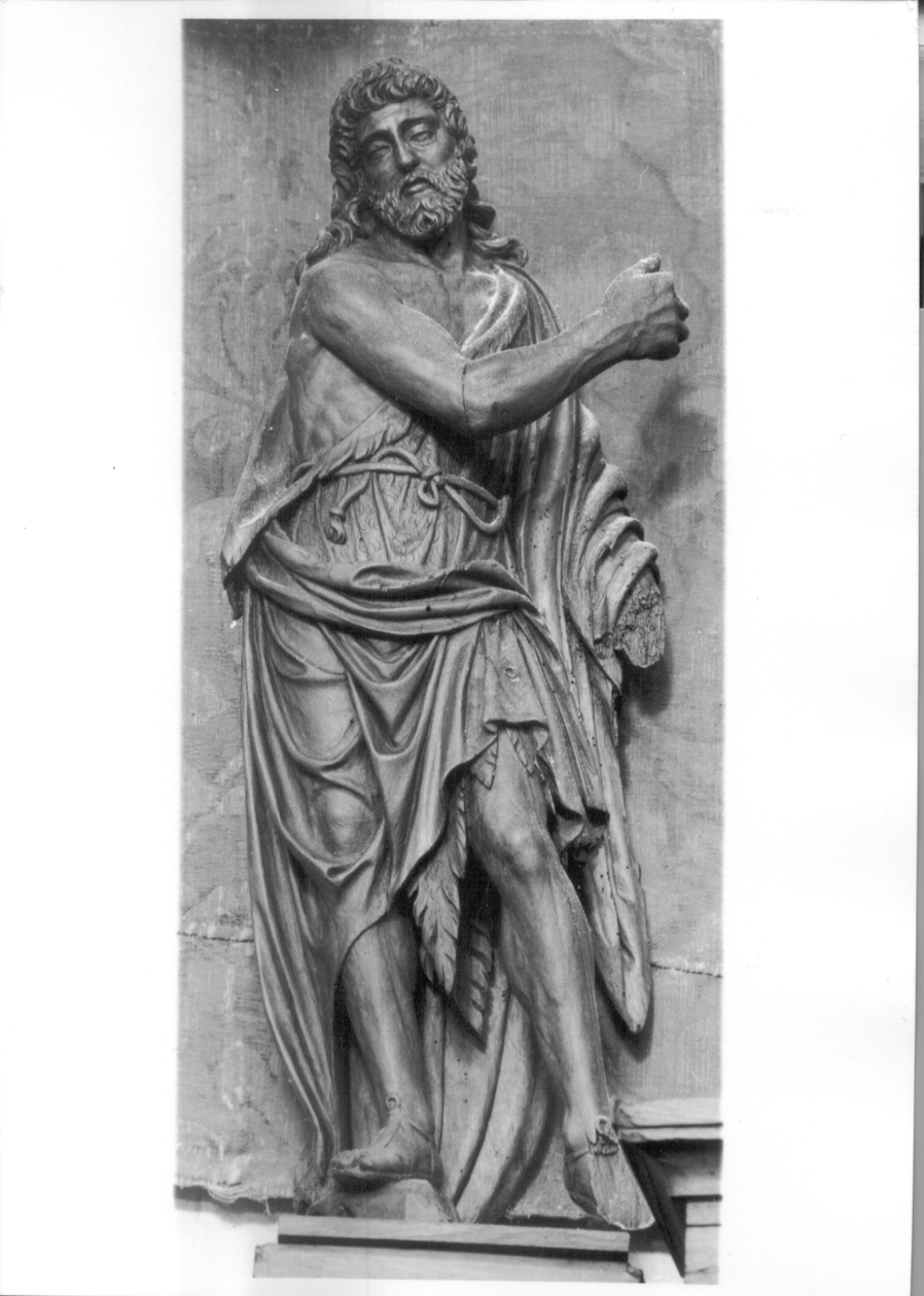 San Giovanni Battista (statua) di Marini Angelo detto Siciliano (terzo quarto sec. XVI)