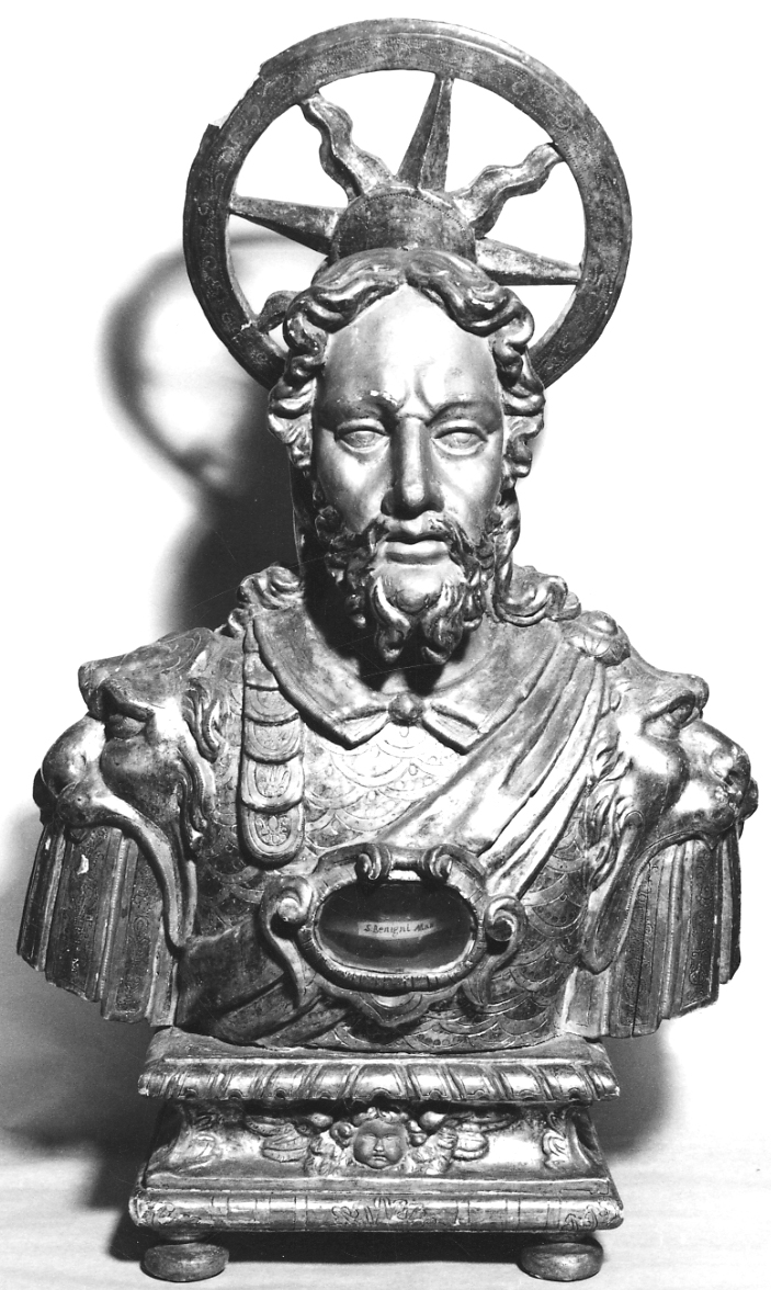 San Benigno martire (reliquiario - a busto, opera isolata) - ambito lombardo (seconda metà sec. XVII)