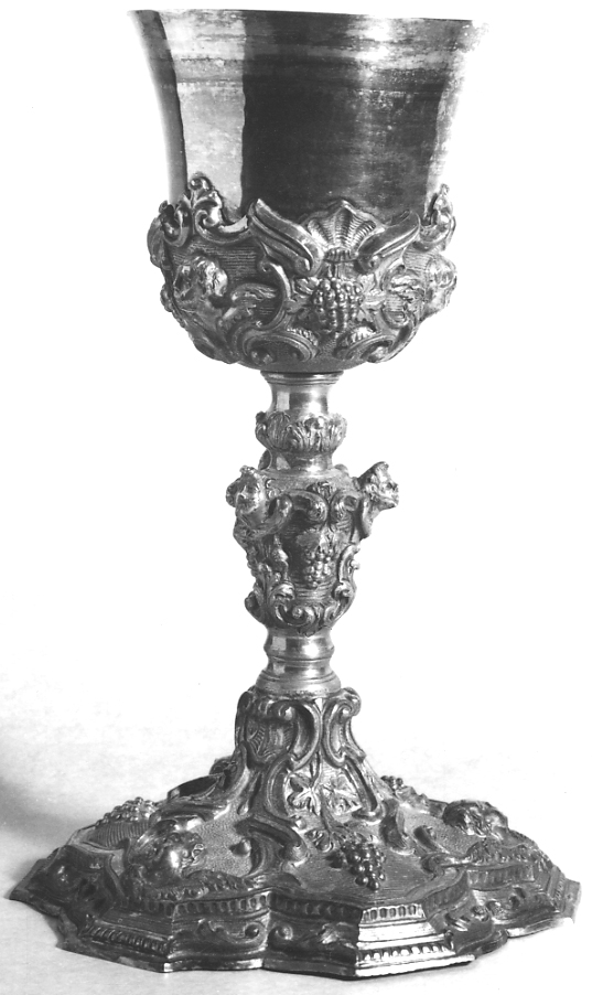 calice, opera isolata - ambito lombardo (seconda metà sec. XVII)