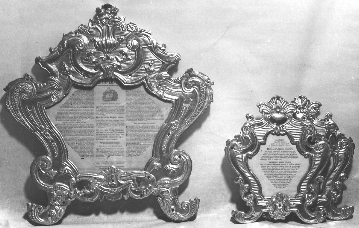 cartagloria, serie - bottega lombarda (metà sec. XVIII)