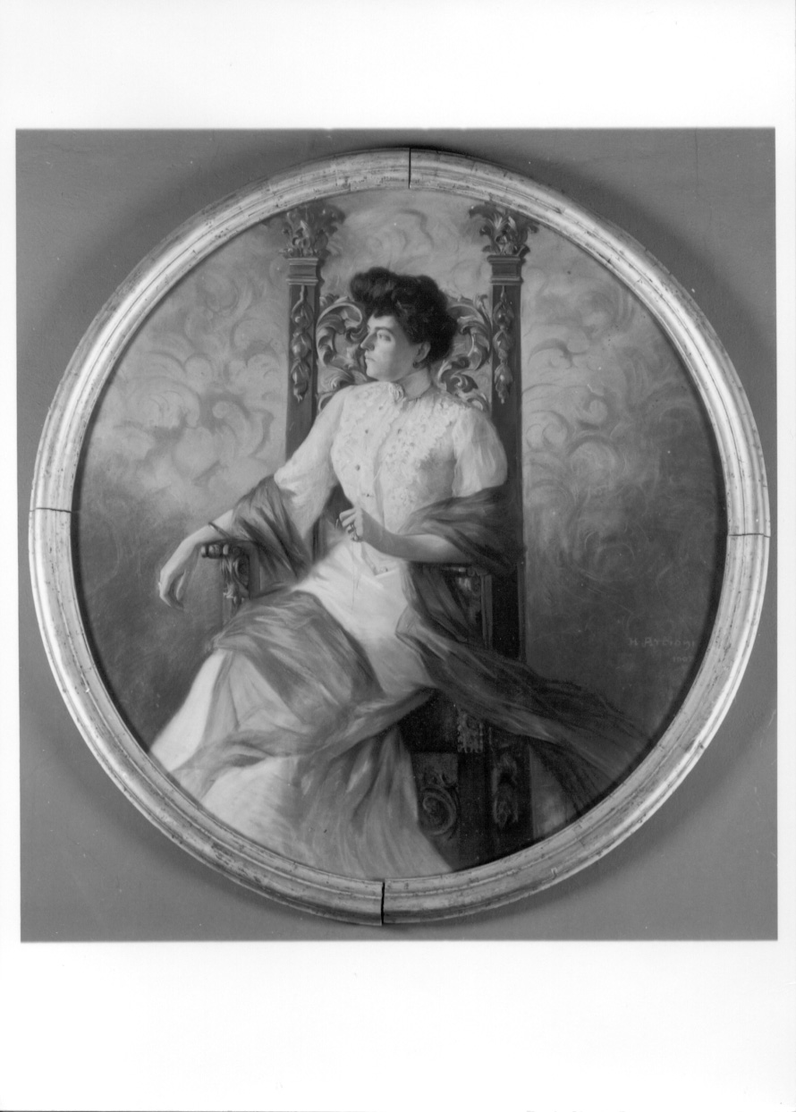 ritratto di Maria Letizia di Savoia (dipinto, opera isolata) di Arcioni H (sec. XX)