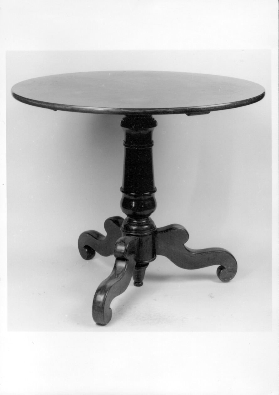 tavolo, serie - bottega piemontese (ultimo quarto sec. XIX)