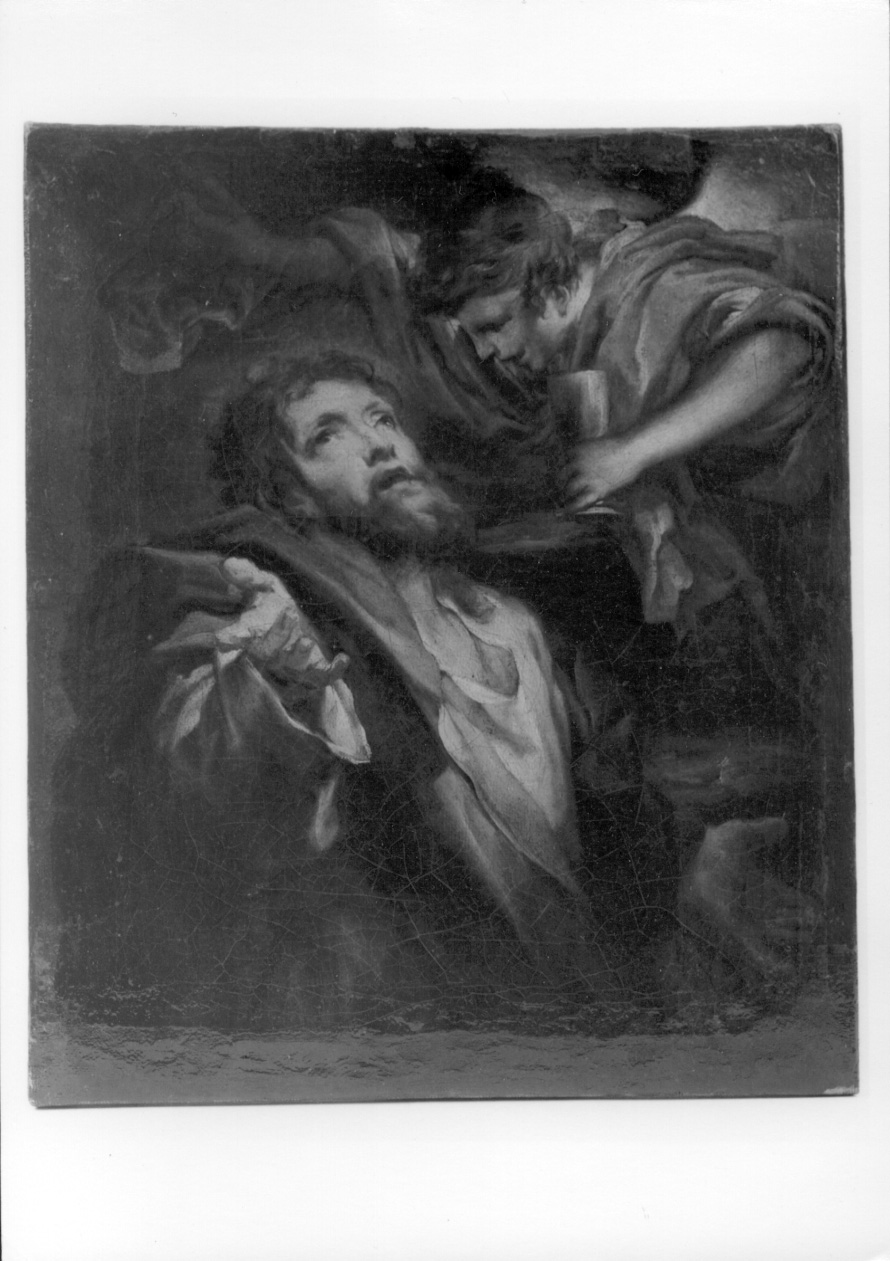 Cristo crocifisso dolente (dipinto, opera isolata) di Castello Valerio (terzo quarto sec. XVII)