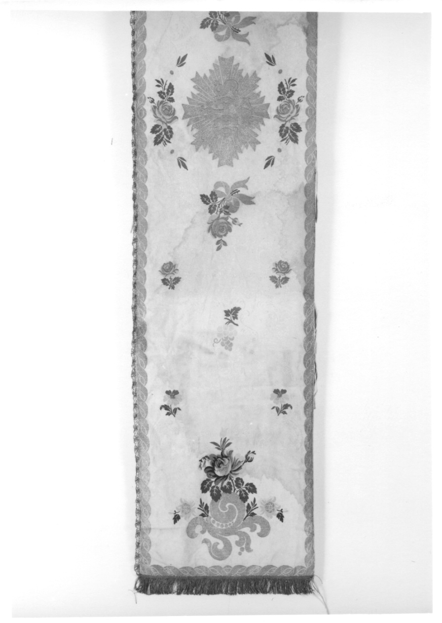 velo omerale, opera isolata - manifattura italiana (sec. XIX)