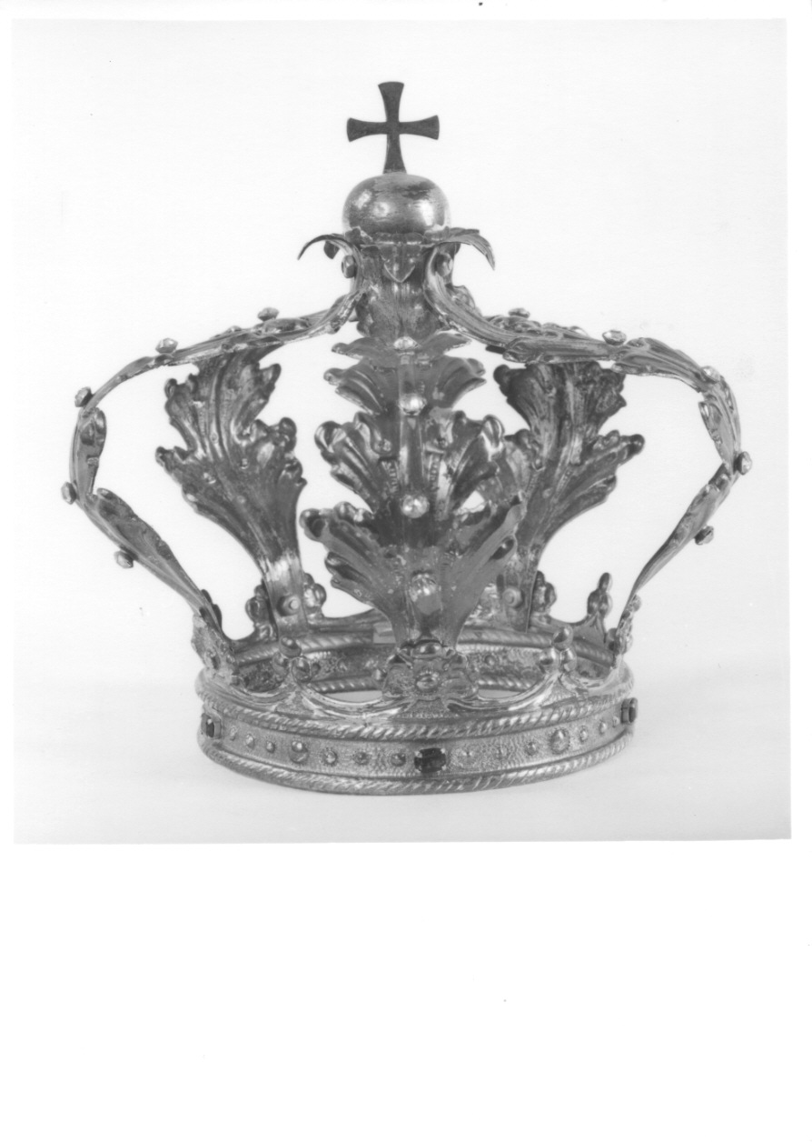 corona da statua, opera isolata - ambito italiano (prima metà sec. XX)