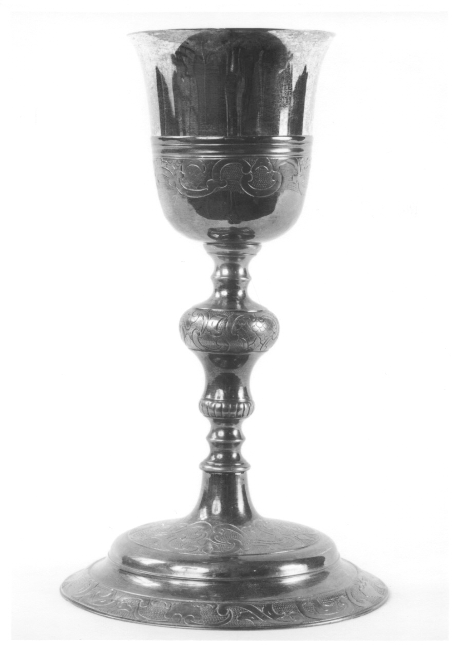 calice, opera isolata - bottega piemontese (prima metà sec. XX)