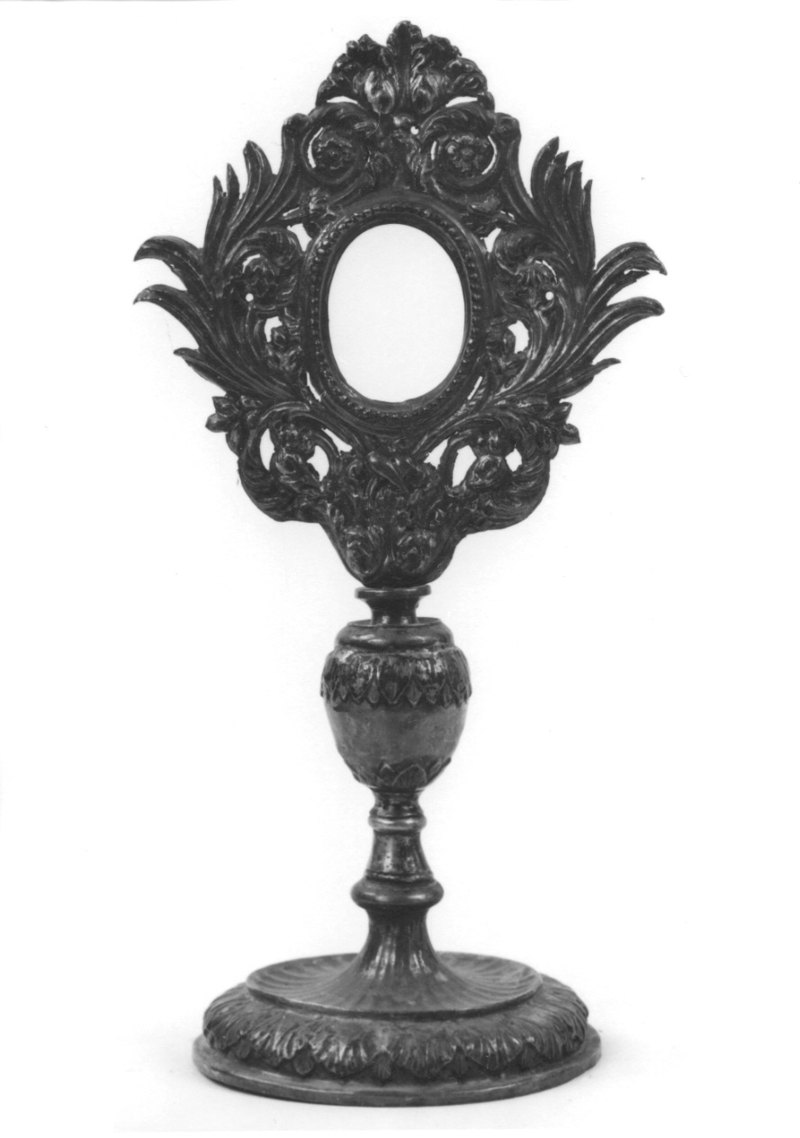 ostensorio, opera isolata - bottega ligure-piemontese (sec. XVIII)