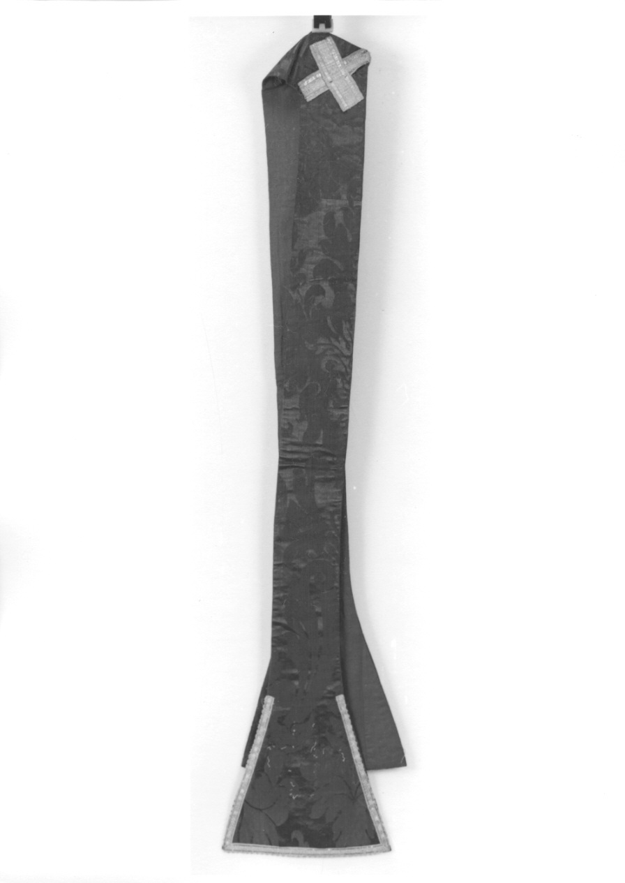 stola, elemento d'insieme - manifattura italiana (seconda metà sec. XIX)