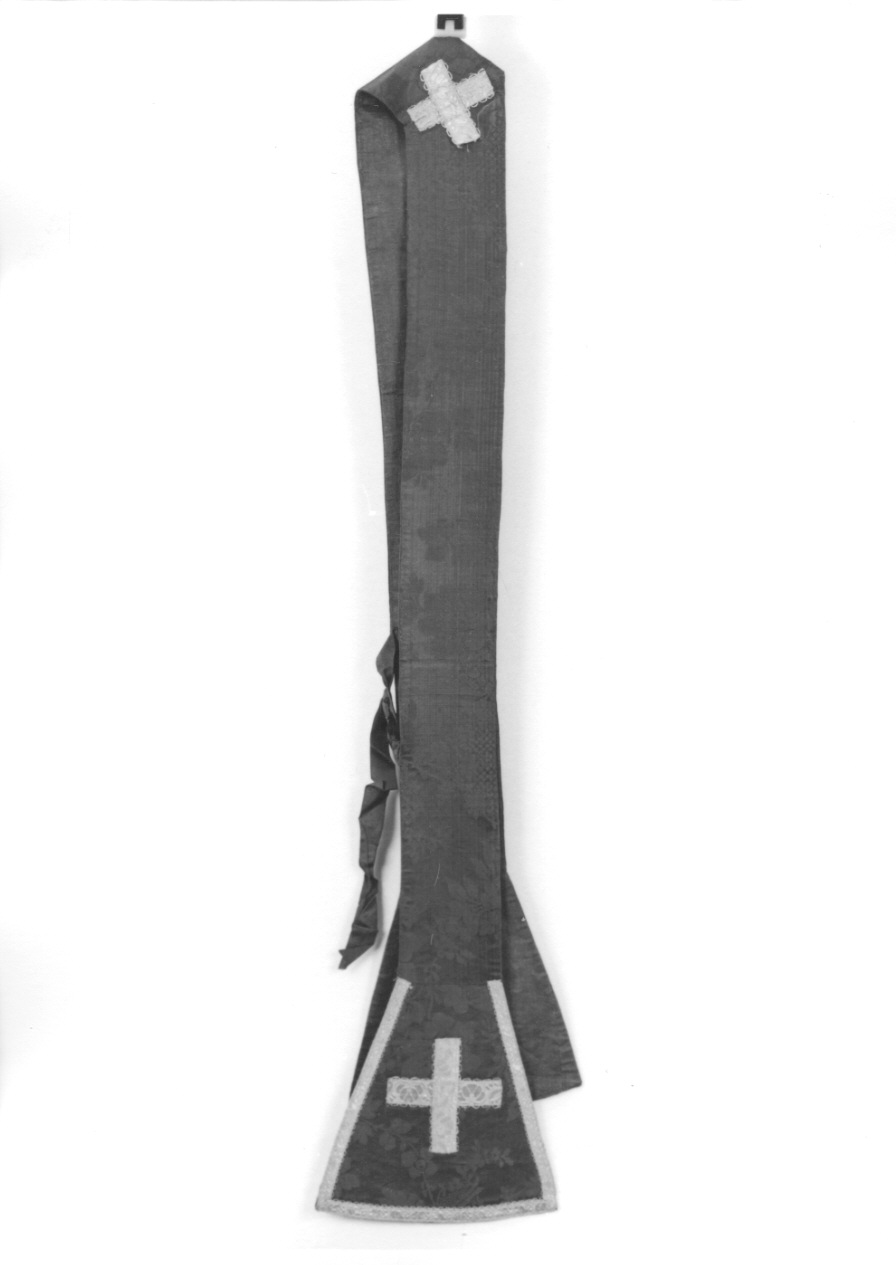 stola, elemento d'insieme - manifattura italiana (seconda metà sec. XIX)