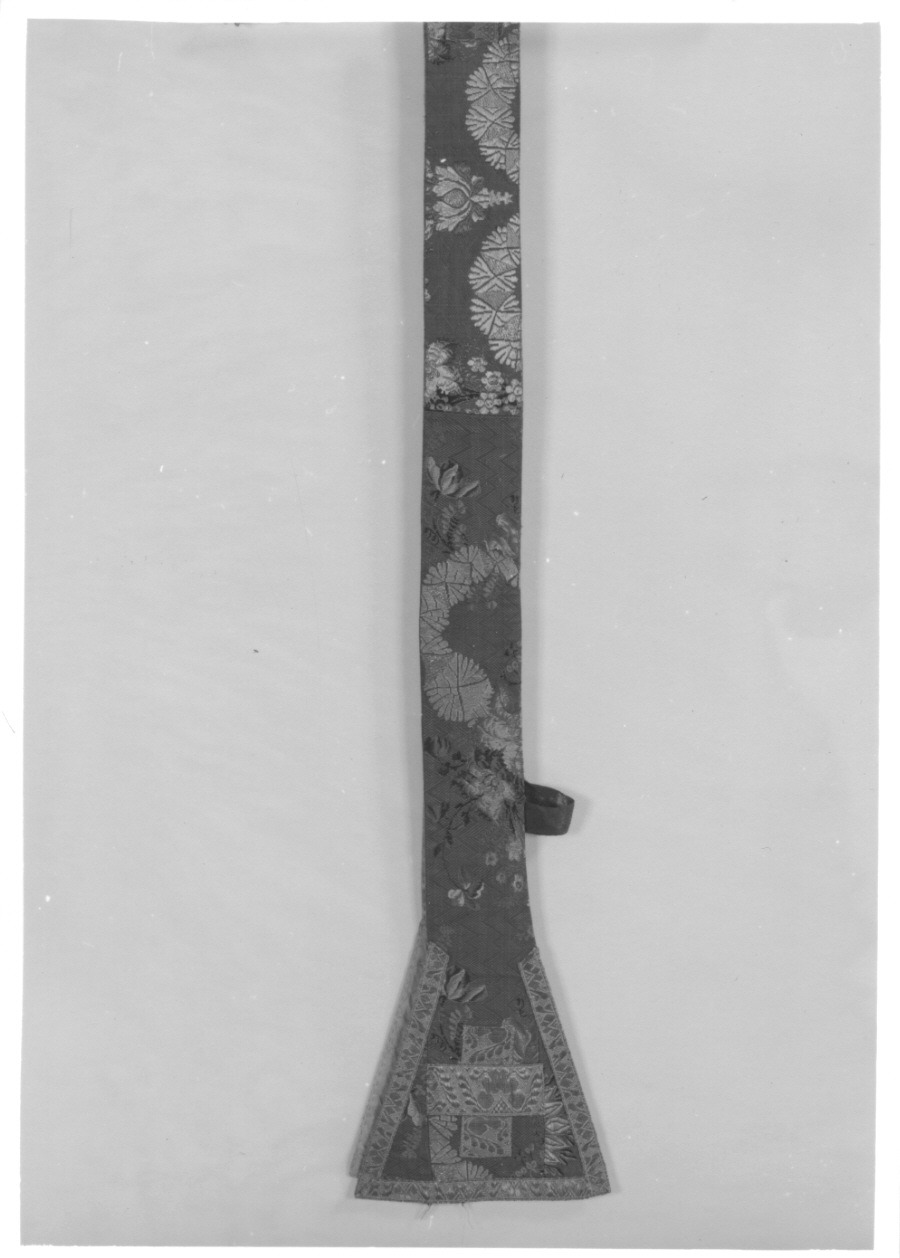 stola, elemento d'insieme - manifattura italiana (metà sec. XVIII)