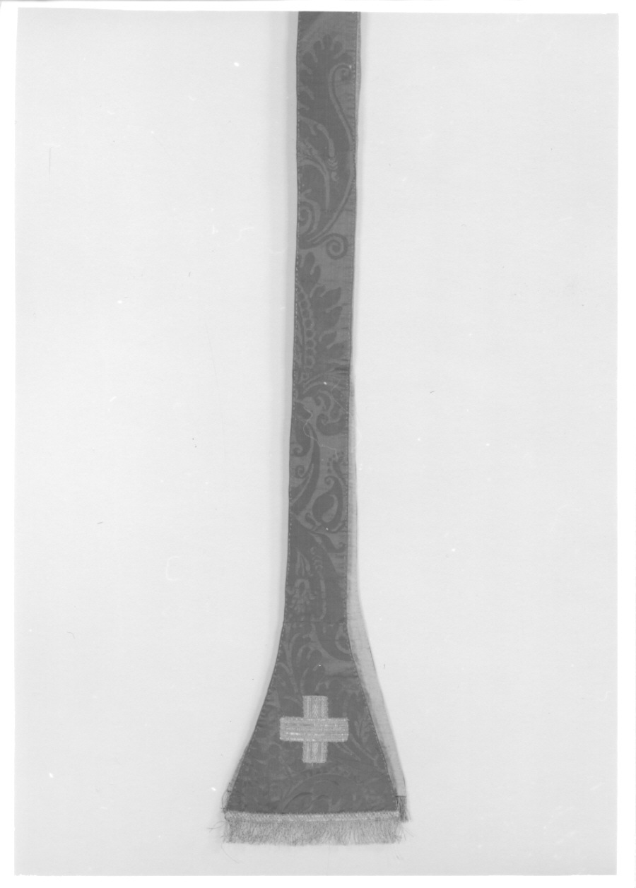 stola, elemento d'insieme - manifattura italiana (inizio sec. XVIII)