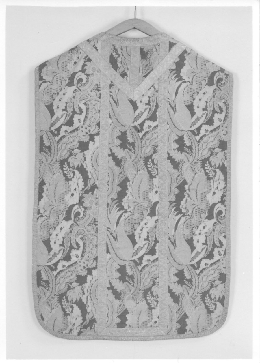 pianeta, elemento d'insieme - manifattura piemontese (prima metà sec. XVIII)