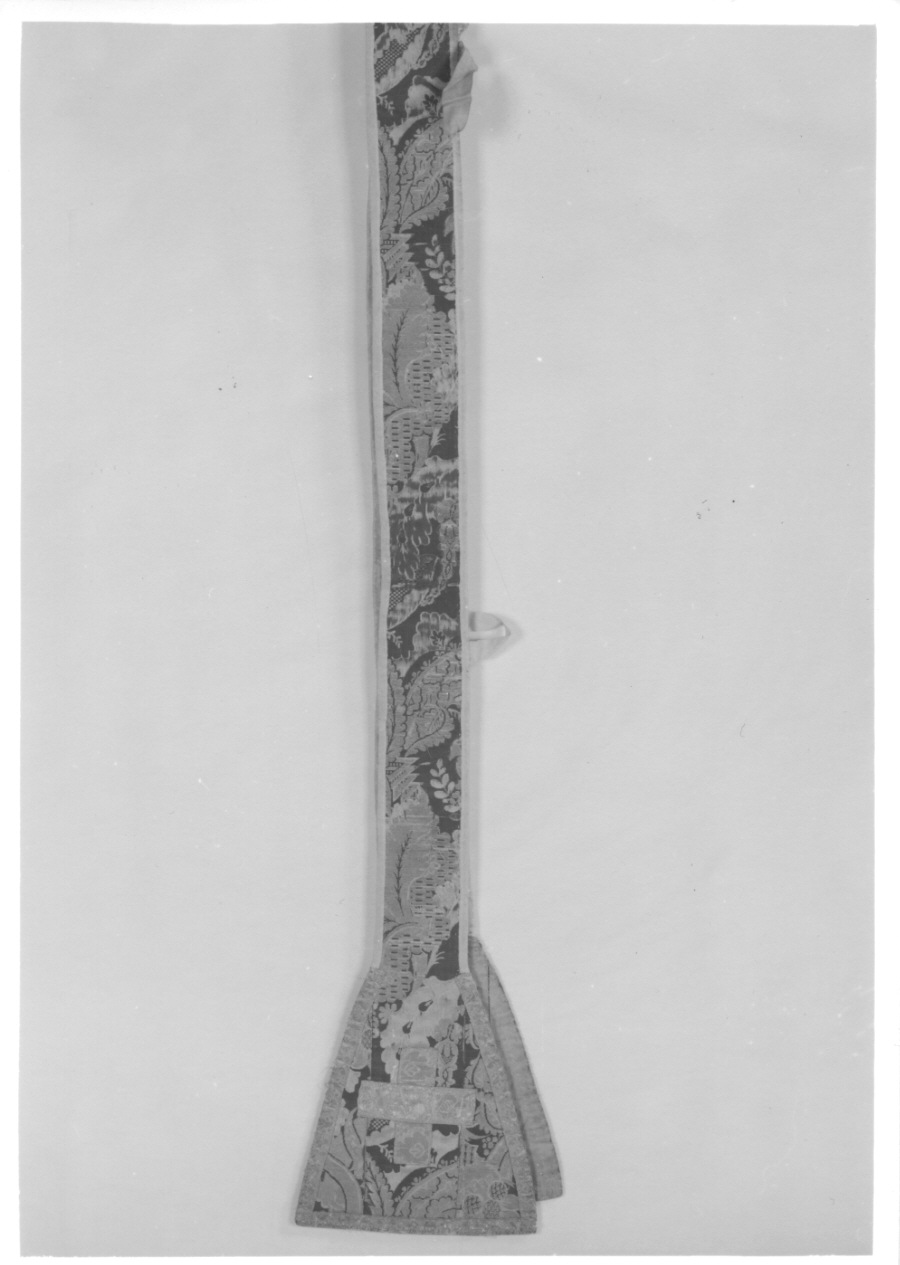 stola, elemento d'insieme - manifattura piemontese (prima metà sec. XVIII)