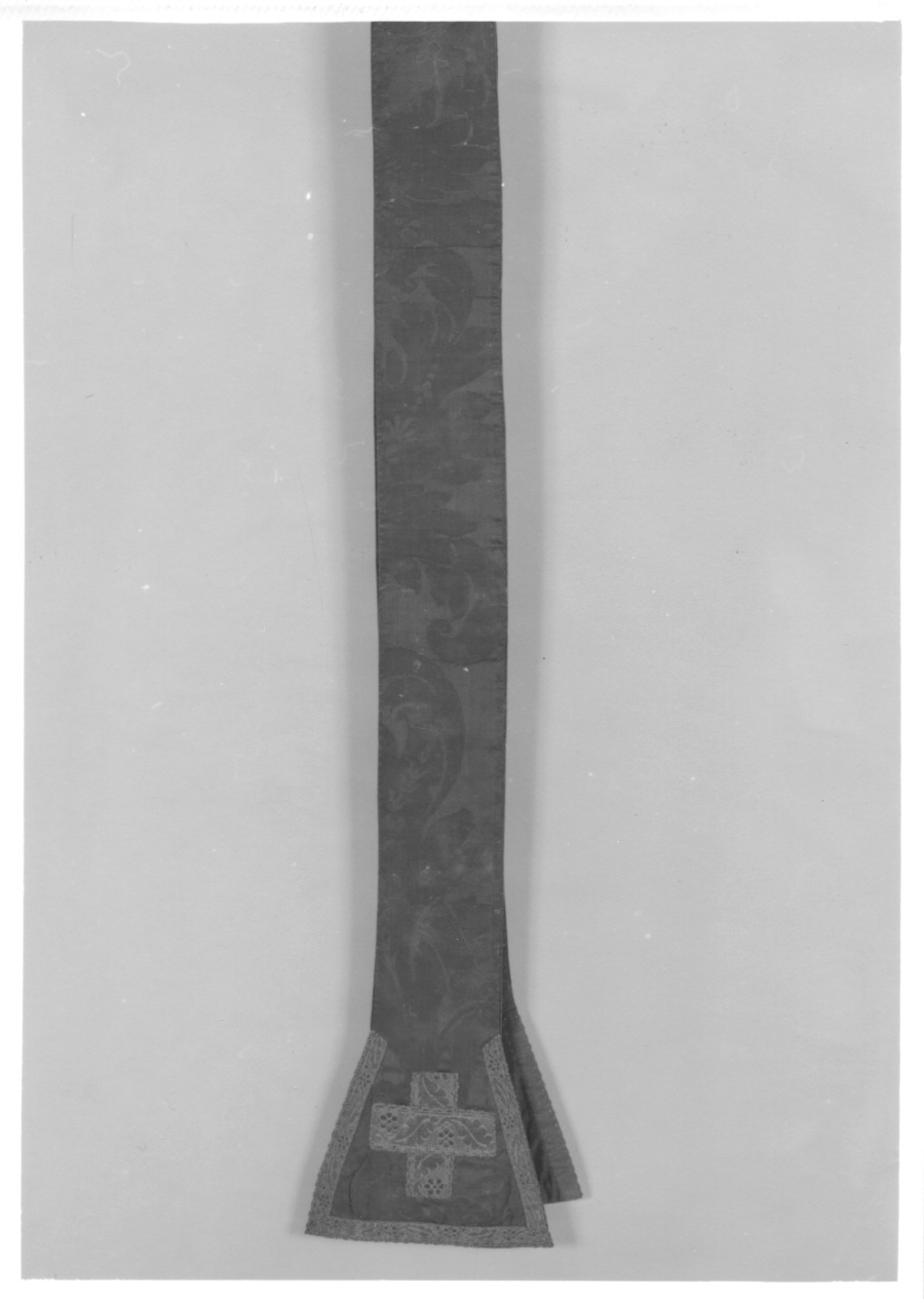 stola, elemento d'insieme - manifattura italiana (?) (sec. XIX)