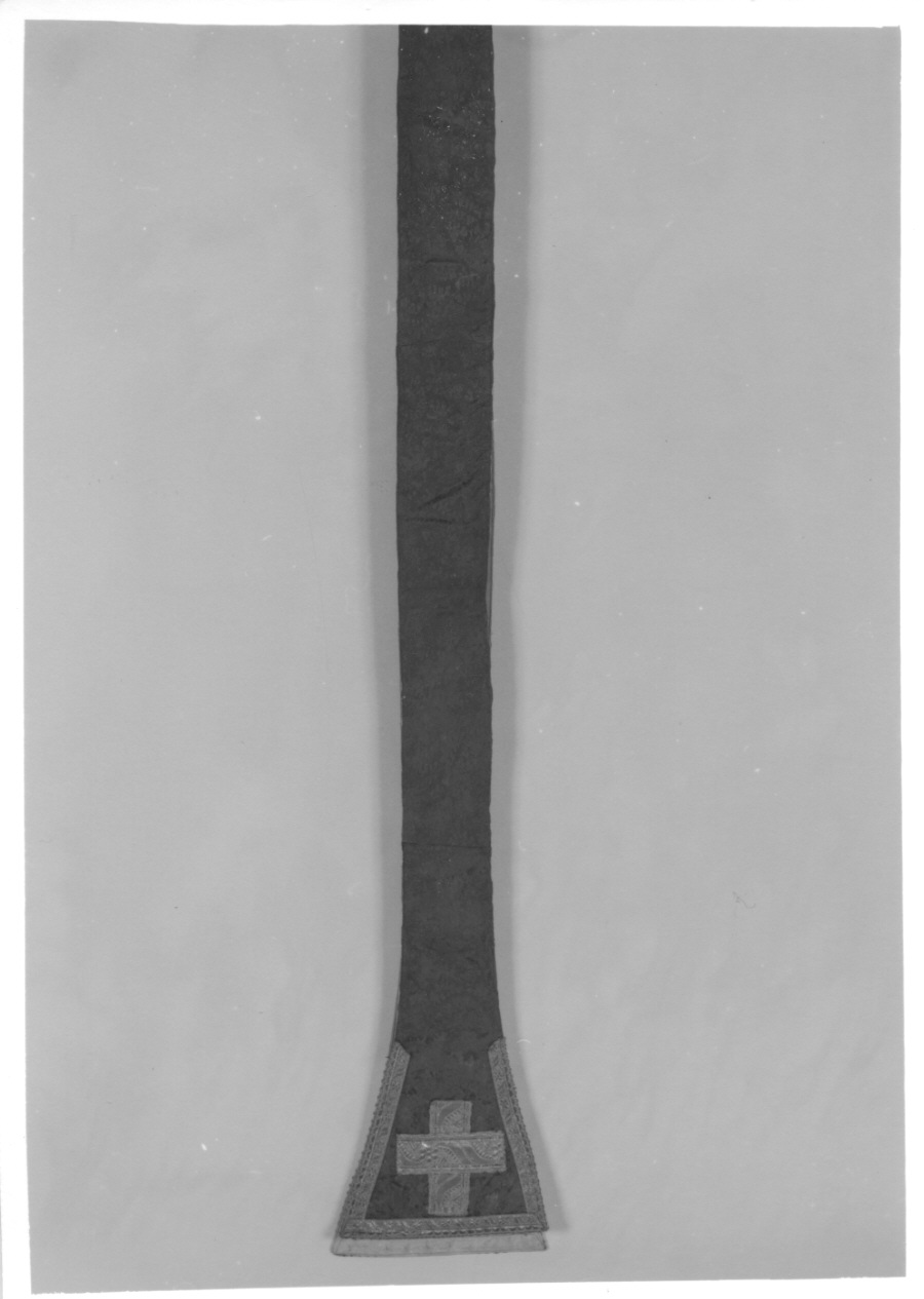 stola, elemento d'insieme - manifattura italiana (fine/ inizio secc. XIX/ XX)