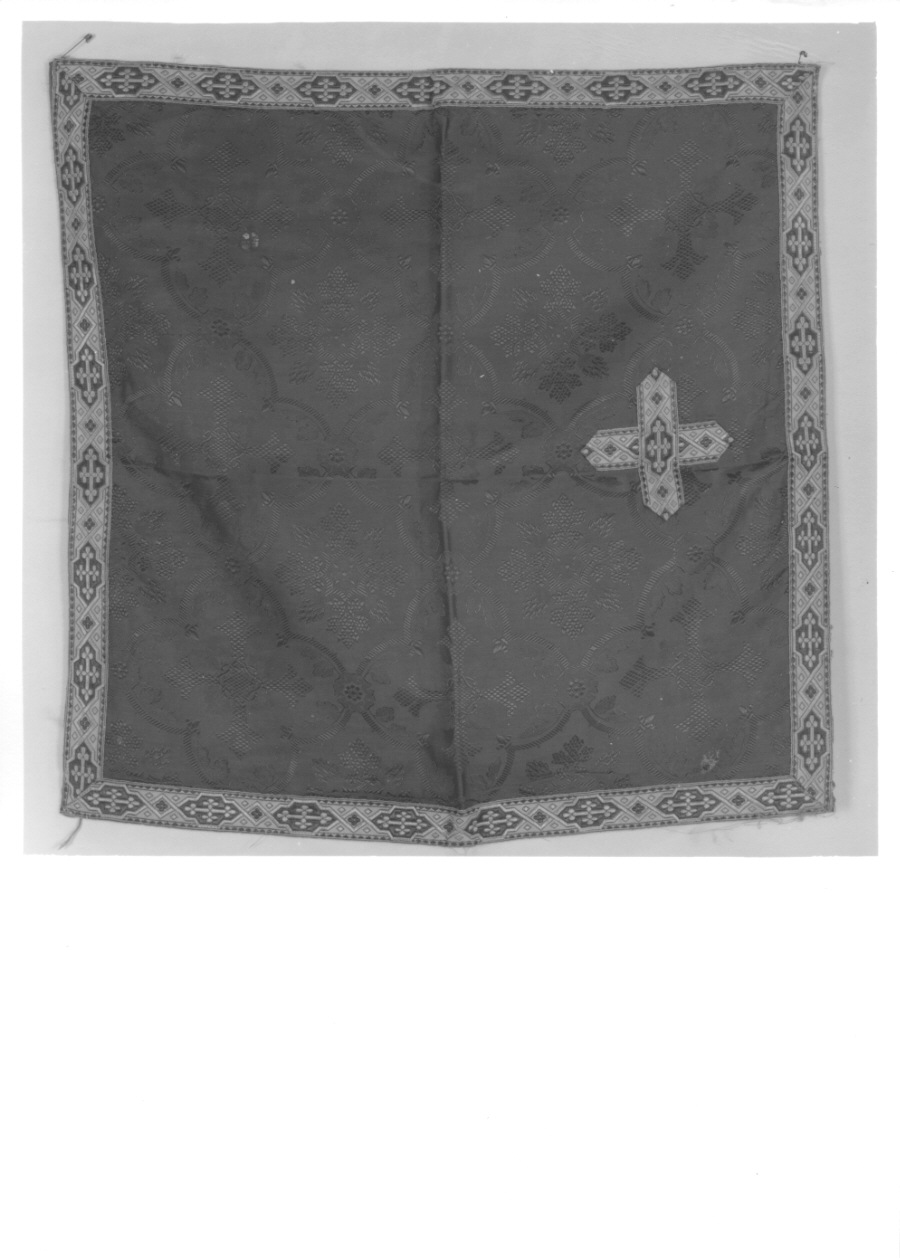 velo di calice, elemento d'insieme - manifattura italiana (primo quarto sec. XX)