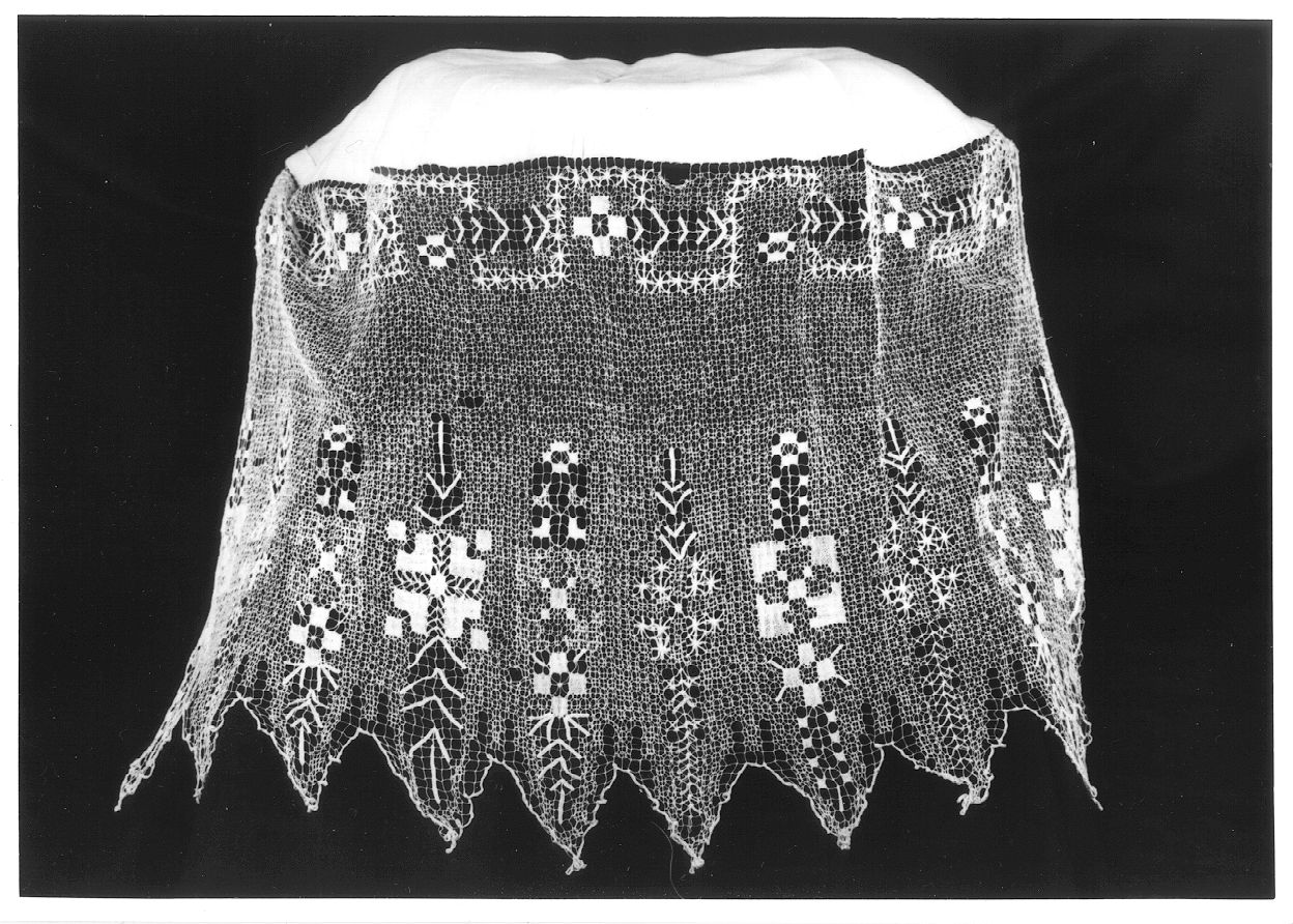 tovaglietta, opera isolata - manifattura italiana (secc. XVIII/ XIX)