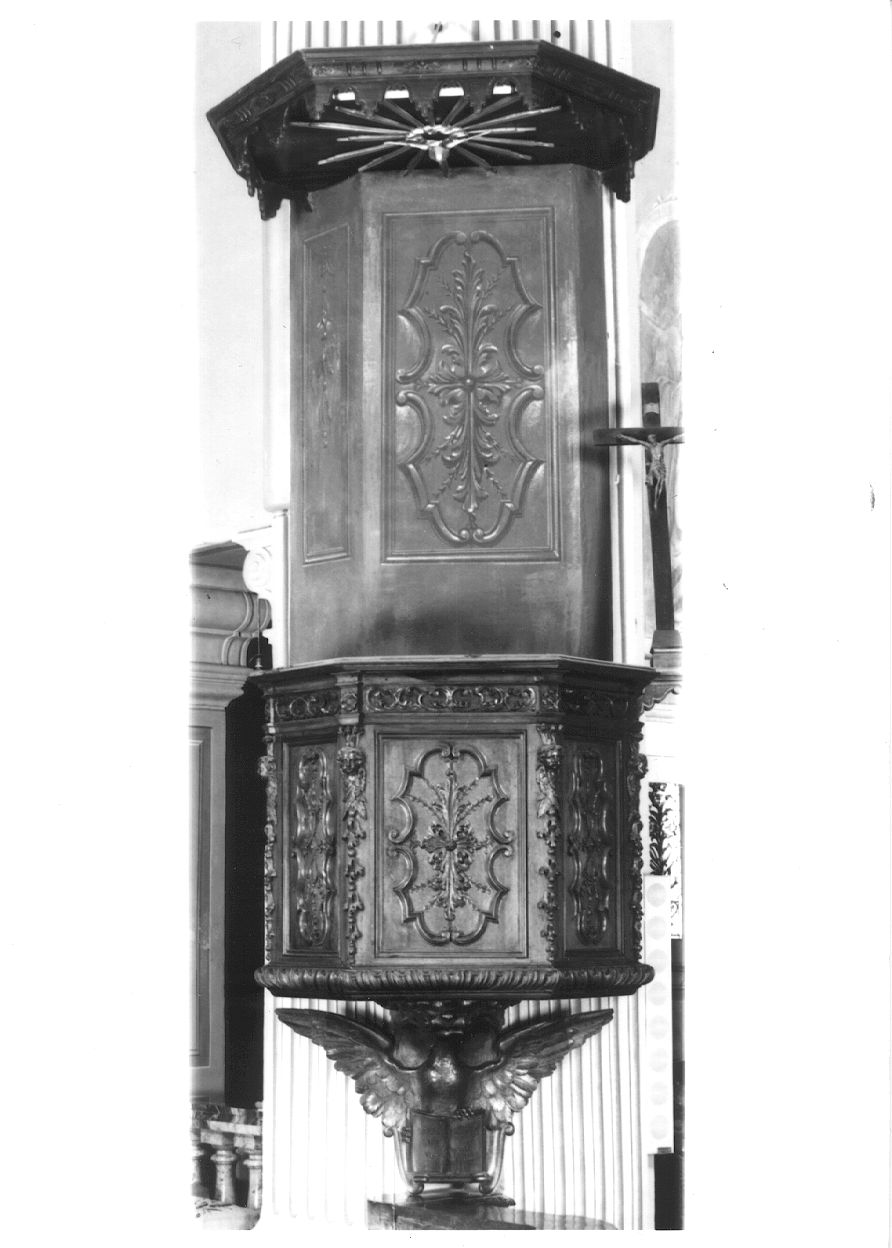 pulpito, insieme di Martini (primo quarto sec. XVIII, sec. XX)