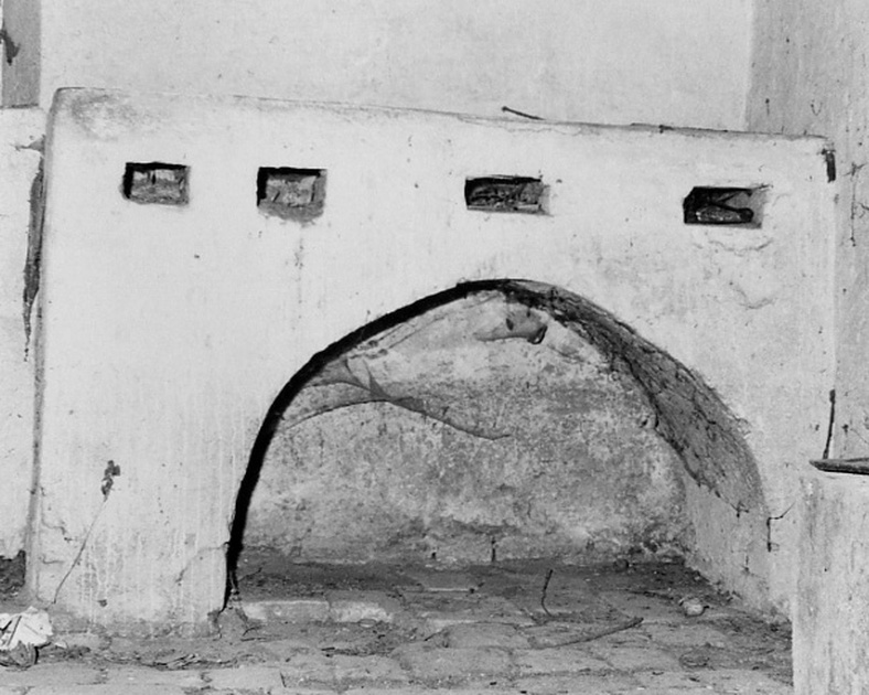 fornello a mattoni - ambito astigiano (sec. XX)