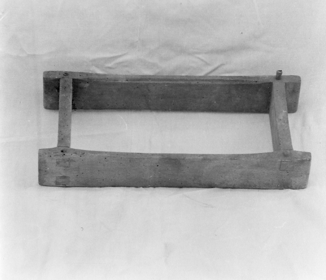 stampo per mattoni - ambito astigiano (sec. XX)