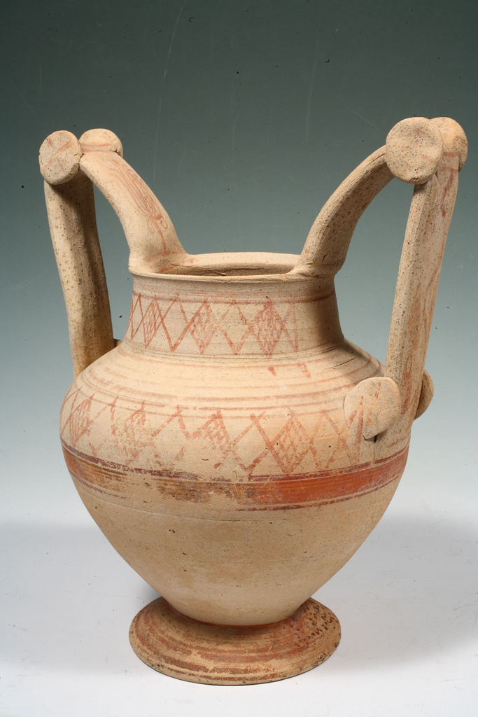 TROZZELLA - produzione messapica (seconda metà sec. IV a.C)