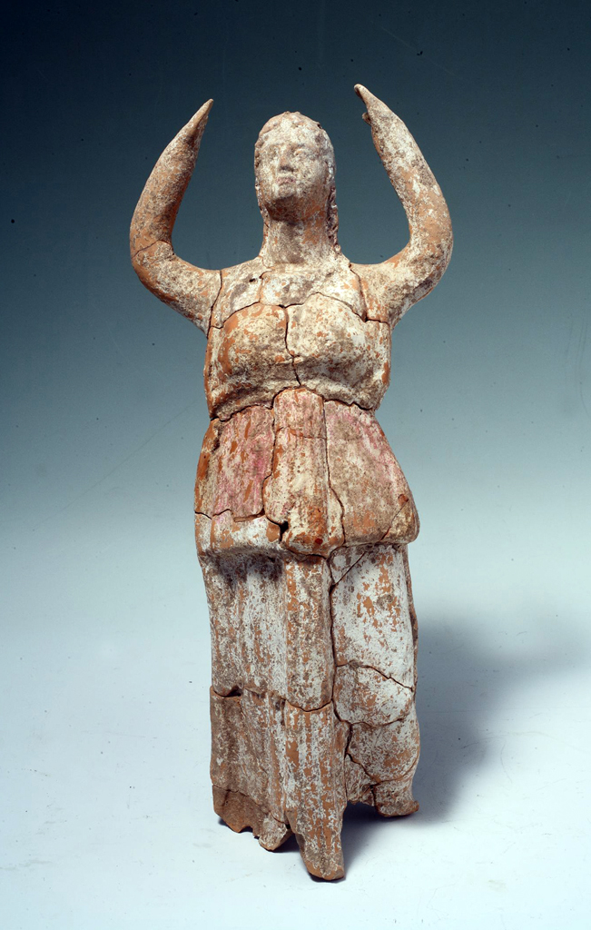 Orante (STATUETTA VOTIVA) - ambito apulo (sec. III a.C)