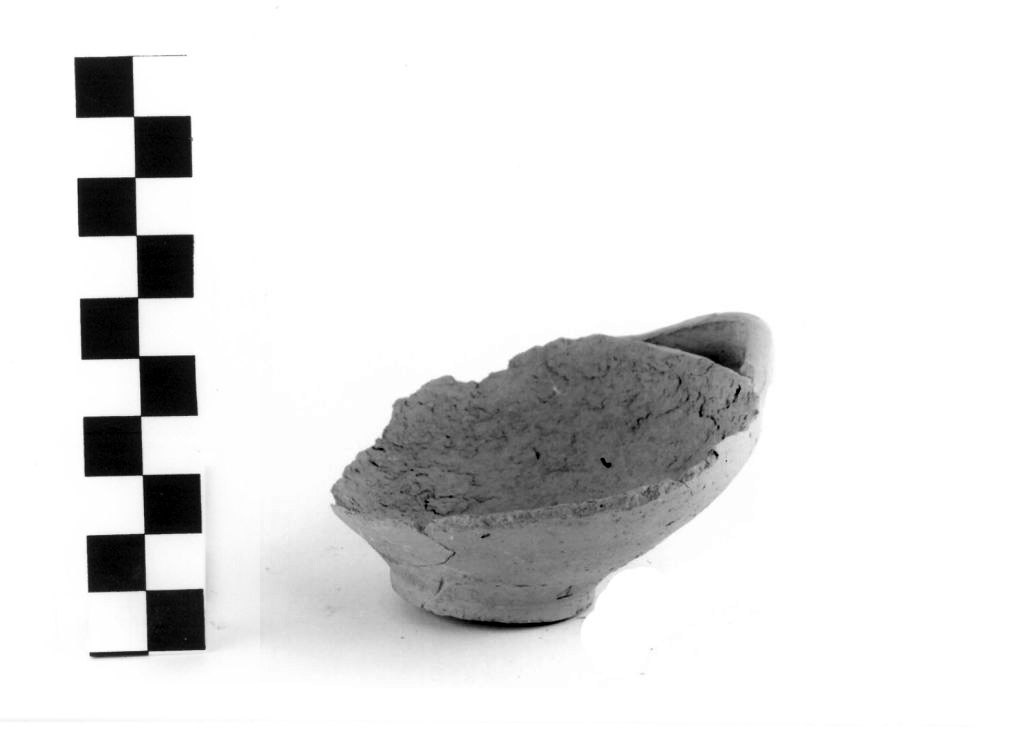 COPPETTA MONOANSATA - produzione apula (secc. III/ I a.C)