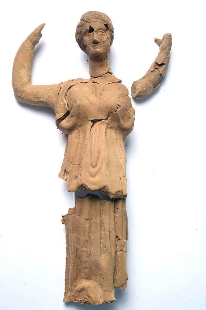 Orante (statuetta votiva) - produzione locale (prima metà sec. III a.C)