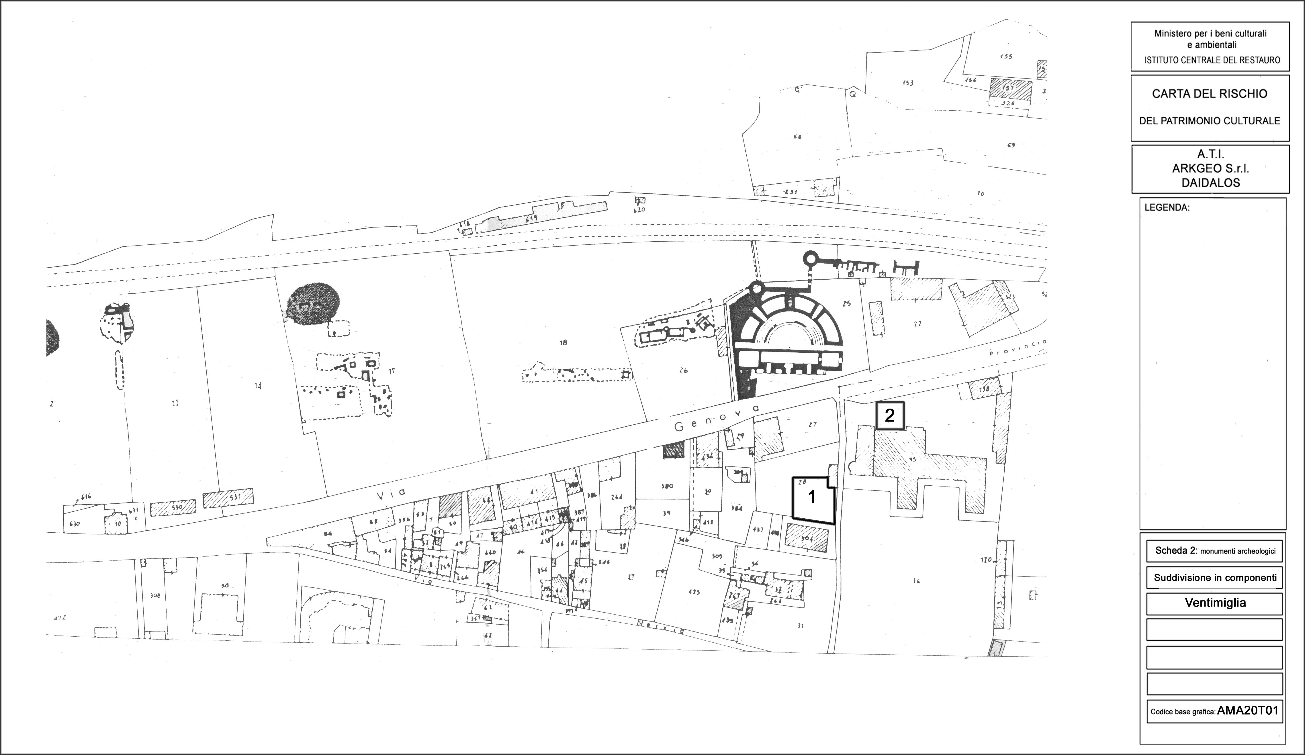 TERME DI ALBINTIMILIUM (impianto termale, luogo ad uso pubblico) - Ventimiglia (IM)  (Età romana imperiale)