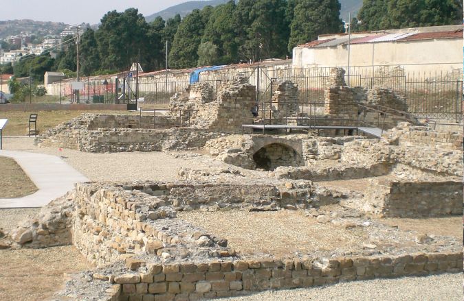 TERME - VILLA ROMANA DELLA FOCE (impianto termale) - Sanremo (IM)  (Età di Augusto)