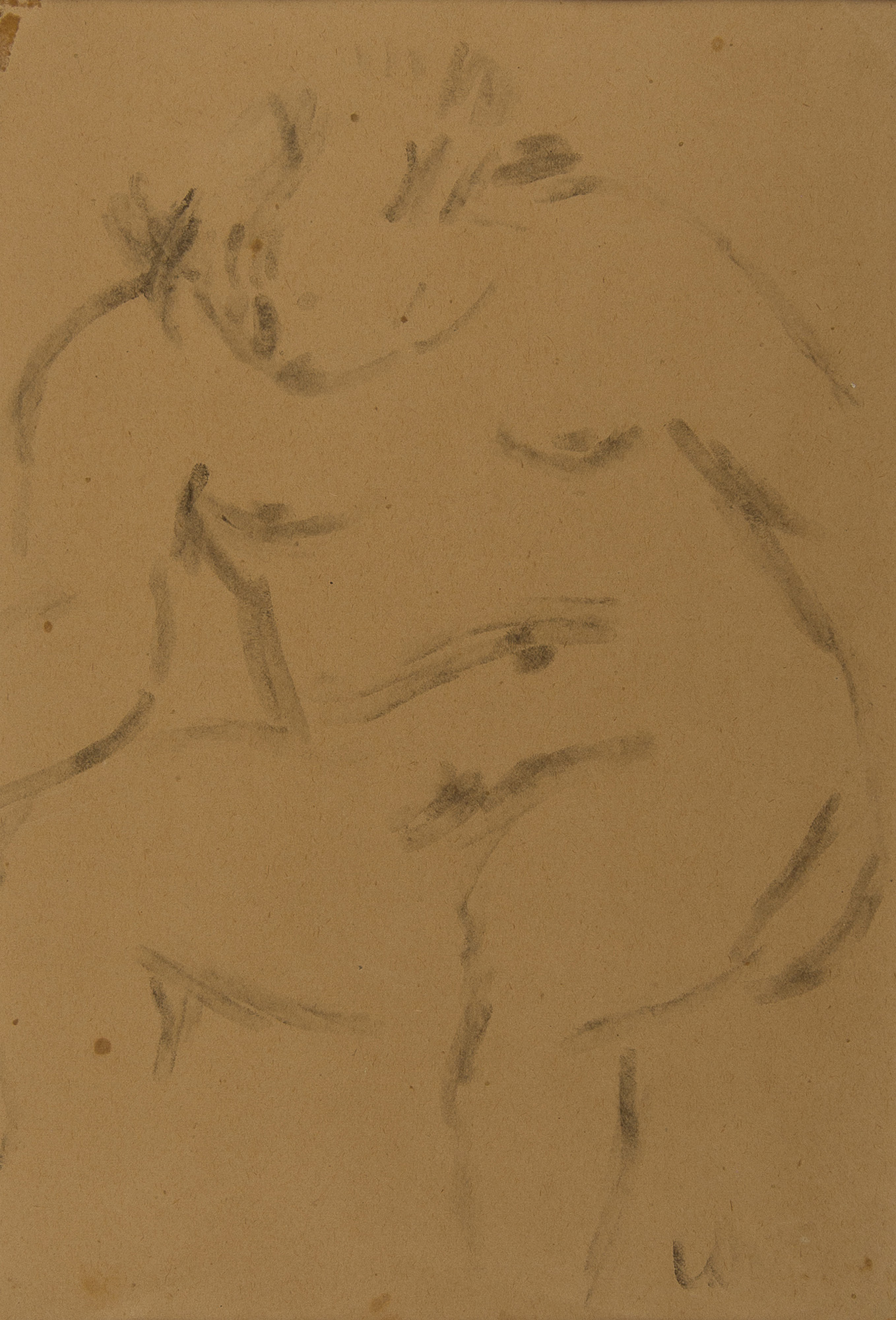 Nudo di donna, Nudo di donna (disegno) di Martini Arturo - ambito italiano (prima metà XX)